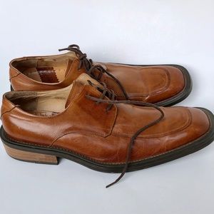 Marc Nolan Dursen leather mens shoes S 9  brown